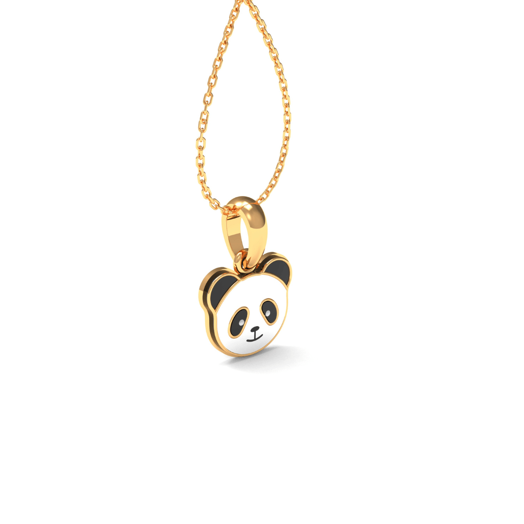 Hip Hop Dancing Panda Chain Pendants For Guys Fashionable Gold And Silver  Color Crystal Funny Animal Shape Jewelry Gift From Donet, $5.29 | DHgate.Com